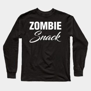 Zombie Snack Long Sleeve T-Shirt